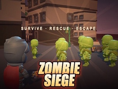 Cluiche Zombie Siege