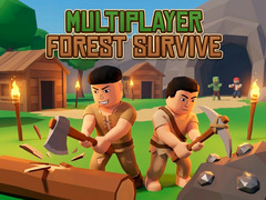 Cluiche Multiplayer Forest Survive
