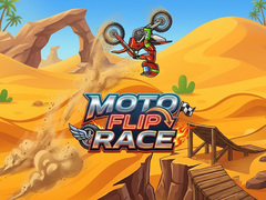 Cluiche Moto Flip Race