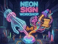Cluiche Neon Sign Workshop