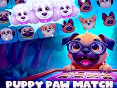Cluiche Puppy Paw Match