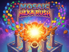 Cluiche Mosaic Hexa Rush