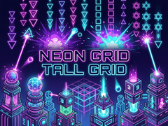 Cluiche Neon Grid Tall Grid