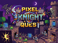 Cluiche Pixel Knight Quest