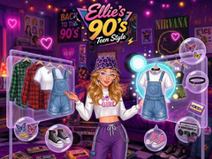 Cluiche Ellie’s 90’s Teen Style