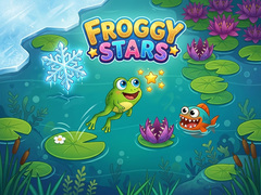 Cluiche Froggy Stars