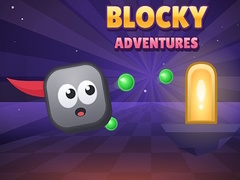Cluiche Blocky Adventures