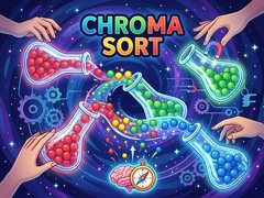 Cluiche Chroma Sort