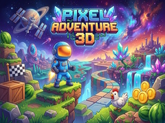 Cluiche Pixel Adventure 3D