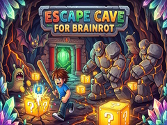 Cluiche Escape Cave For Brainrot