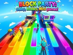 Cluiche Block Party: Obby, Robby, Mini games!