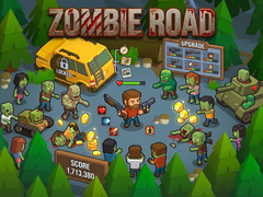 Cluiche Zombie Road
