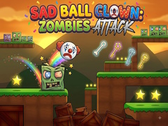 Cluiche Sad Ball Clown: Zombies Attack