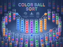 Cluiche Colored Ball Sort