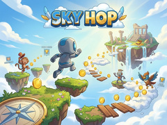 Cluiche Sky Hop