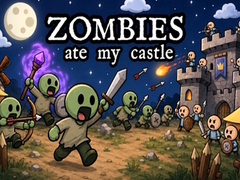 Cluiche Zombies ate my Castle