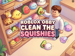 Cluiche Roblox Obby Clean The Squishies 