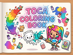 Cluiche Toca Coloring Book