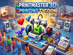 Cluiche PrintMaster 3D: Printing Tycoon