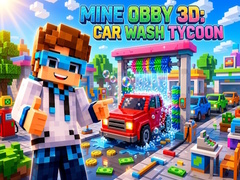 Cluiche Mine Obby 3D: Car Wash Tycoon