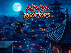 Cluiche Ninja Rooftops