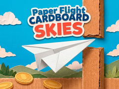 Cluiche Paper Flight Cardboard Skies