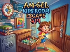 Cluiche Amgel Kids Room Escape 419