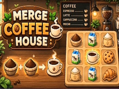 Cluiche Coffe Merge House