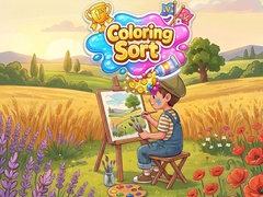 Cluiche Coloring Sort