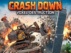 Cluiche Crash Down Voxel Destruction