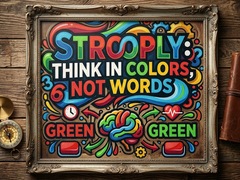 Cluiche Strooply: Think in Colors, Not Words