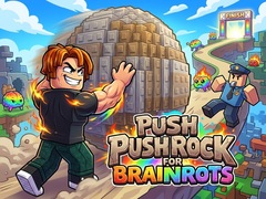 Cluiche Push Rock For Brainrots