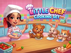 Cluiche Little Chef Cooking Set 