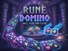 Cluiche Rune Domino - Roll, Slide and Clear