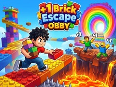 Cluiche +1 Brick Escape: Obby