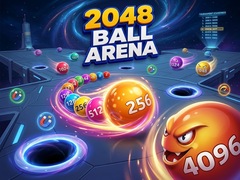 Cluiche 2048 Ball Arena