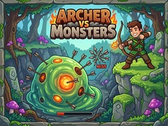 Cluiche Archer vs Monsters