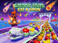 Cluiche Snake Run: Eat & Grow