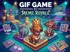 Cluiche Gif Game: Meme Royale