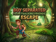 Cluiche Boy Separated from Tracking Friends