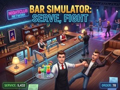 Cluiche Bar Simulator: Serve, Fight