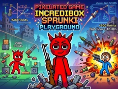 Cluiche Pixelated Game Incredibox Sprunki Playground