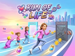 Cluiche Run Of Life 3D