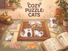Cluiche Cozy Puzzle: Cats