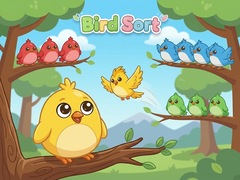 Cluiche Bird Sort