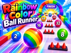 Cluiche Rainbow Color Ball Runner