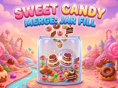 Cluiche Sweet Candy Merge: Jar Fill