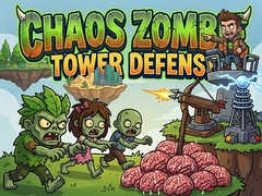 Cluiche Chaos Zombie Tower Defense