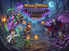 Cluiche Merge Militia: Vampire Siege