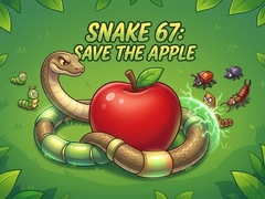 Cluiche Snake 67 Save the Apple